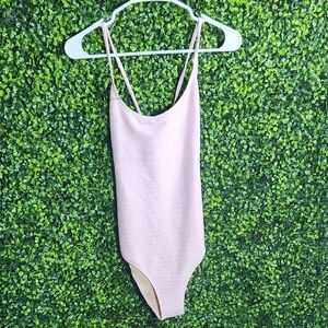 Old Navy Pink Bodysuit One Piece Size Large